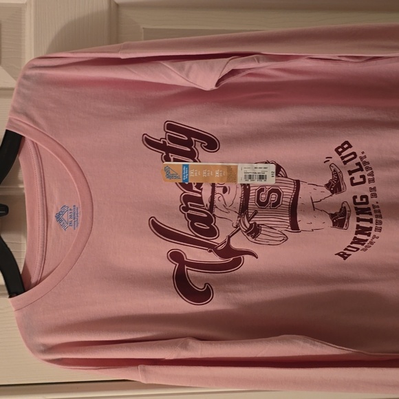 THEREABOUTS BRAND GIRLS PLUS SIZE PINK LONG SLEEVE TEE SHIRT SIZE 2XL 20.5 - Picture 1 of 16